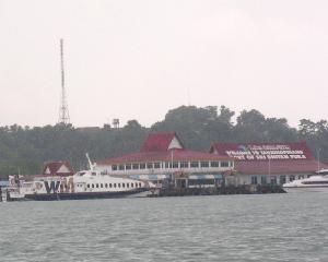 Sea at the Tanjung Pinang