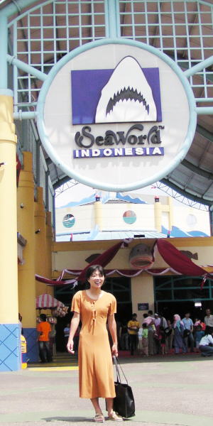 Sea World Indonesia, Ancol : Entrance
