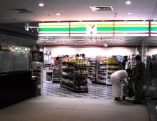 Seven Eleven in Changi Airport