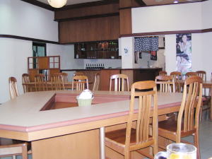 Inside of Kuruma restaurant
