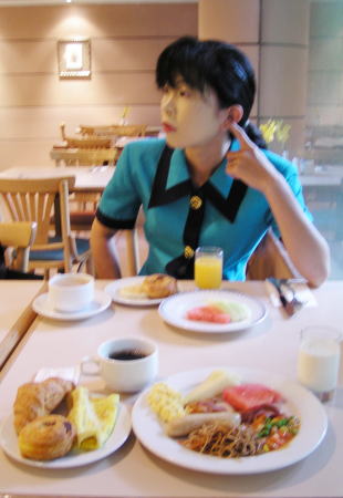 Breakfast at New Park Hotel