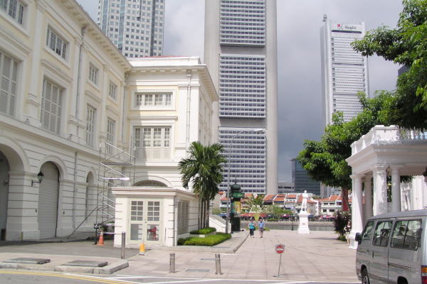 Around Raffles Landing Site