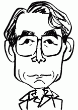 国眼先生の似顔絵